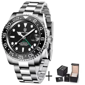 Sapphire Glass 40MM Ceramic GMT Mechanical Watches 100M Waterproof Classic Luxury Men Automatic Watch Reloj Hombre