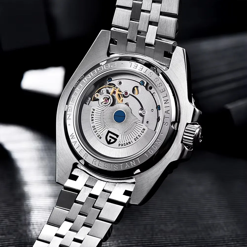 Sapphire Glass 40MM Ceramic GMT Mechanical Watches 100M Waterproof Classic Luxury Men Automatic Watch Reloj Hombre