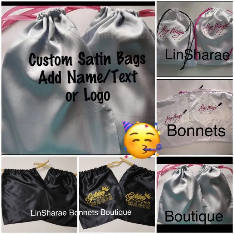 Satin Drawstring Bags