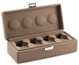 Scatola del Tempo Watch Case Valigetta 4 Chestnut