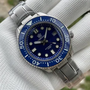 SD1968 44MM Ceramic Bezel Insert Stainless Steel Case 1000M Waterproof NH35 Dive Watch Automatic