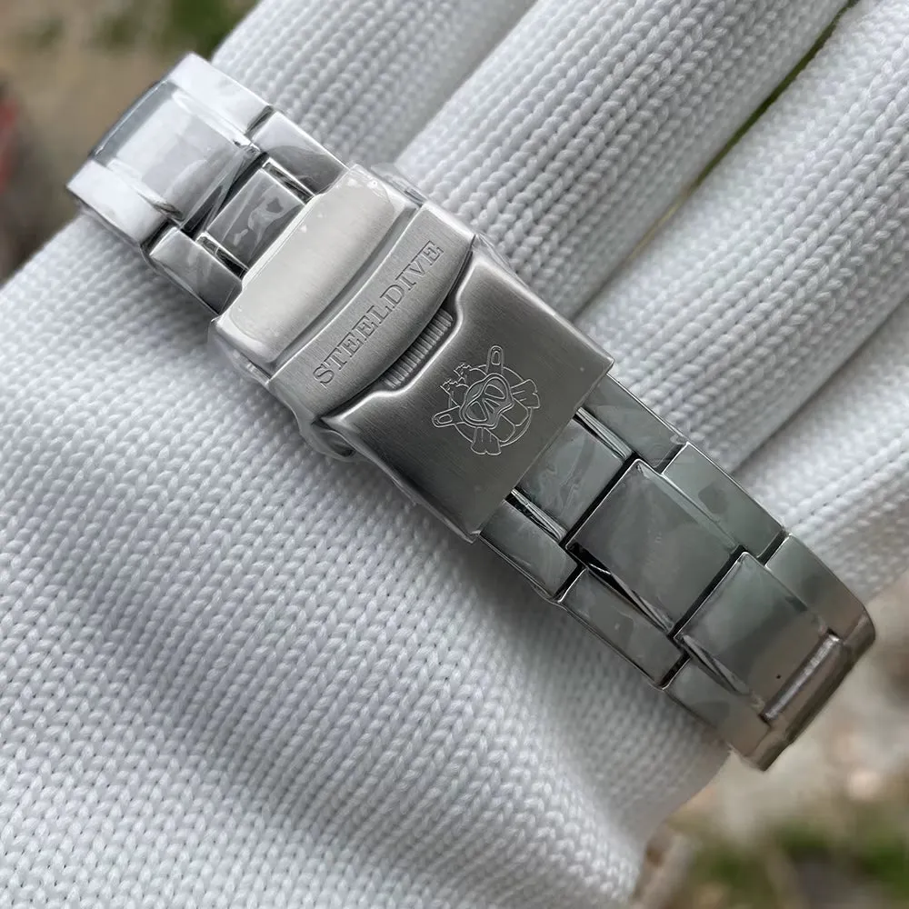 SD1968 44MM Ceramic Bezel Insert Stainless Steel Case 1000M Waterproof NH35 Dive Watch Automatic