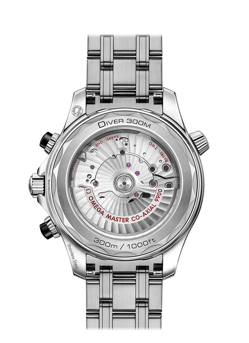 Seamaster Diver 300M Omega Co‑Axial Master Chronometer Chronograph 44 MM