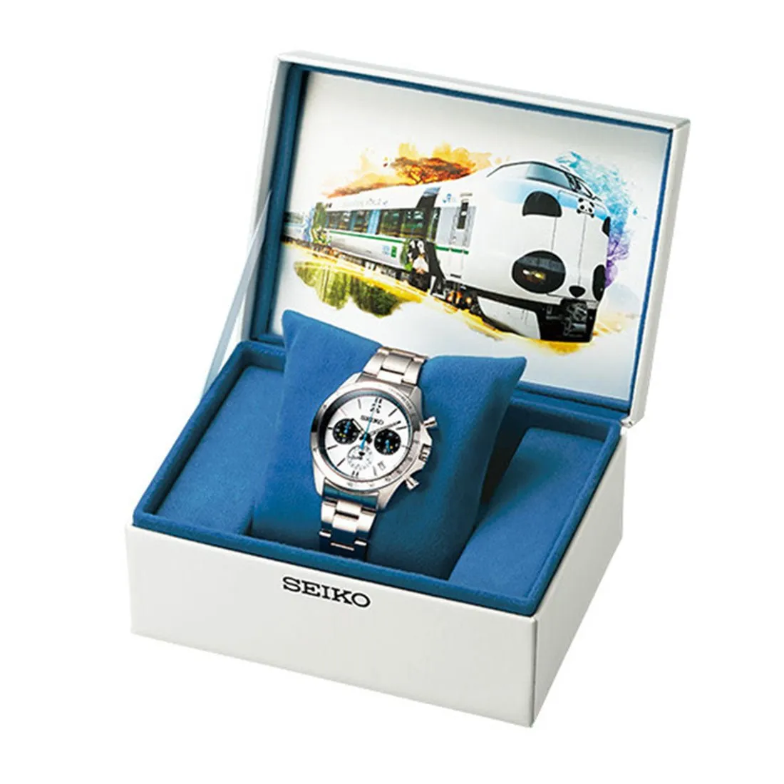 Seiko 287 Panda Kuroshio Train JDM 5th Anniversary Limited Edition Quartz Watch