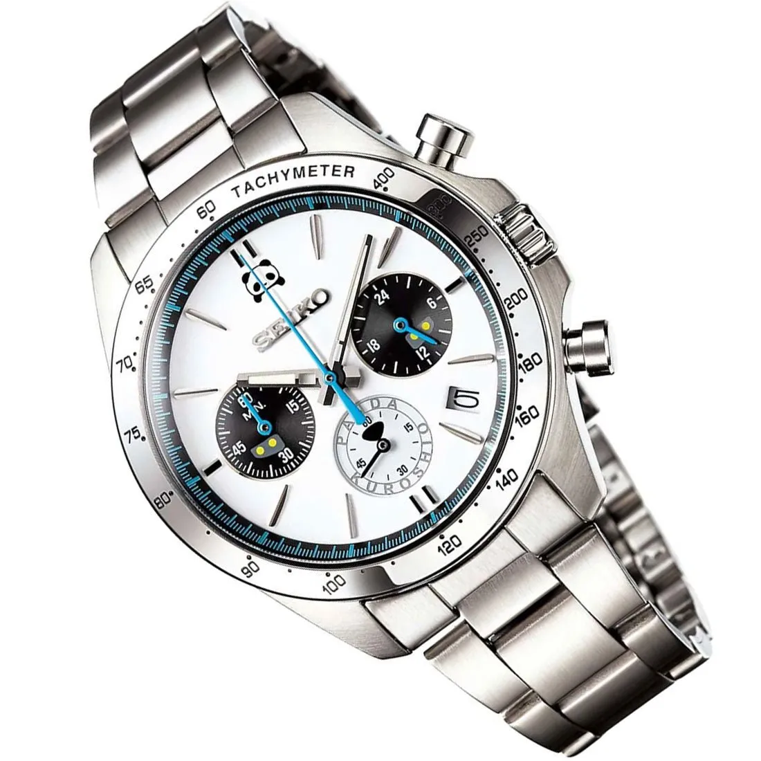 Seiko 287 Panda Kuroshio Train JDM 5th Anniversary Limited Edition Quartz Watch