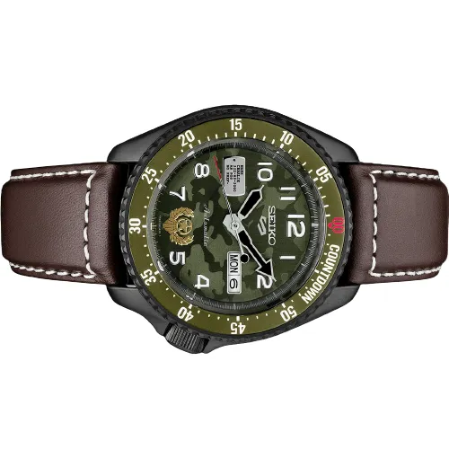 Seiko 5 Sports Street Fighter V Limited Edition Guile Men's Watch SRPF21