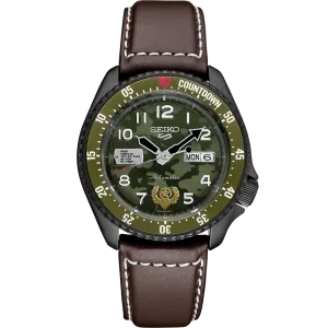 Seiko 5 Sports Street Fighter V Limited Edition Guile Men's Watch SRPF21