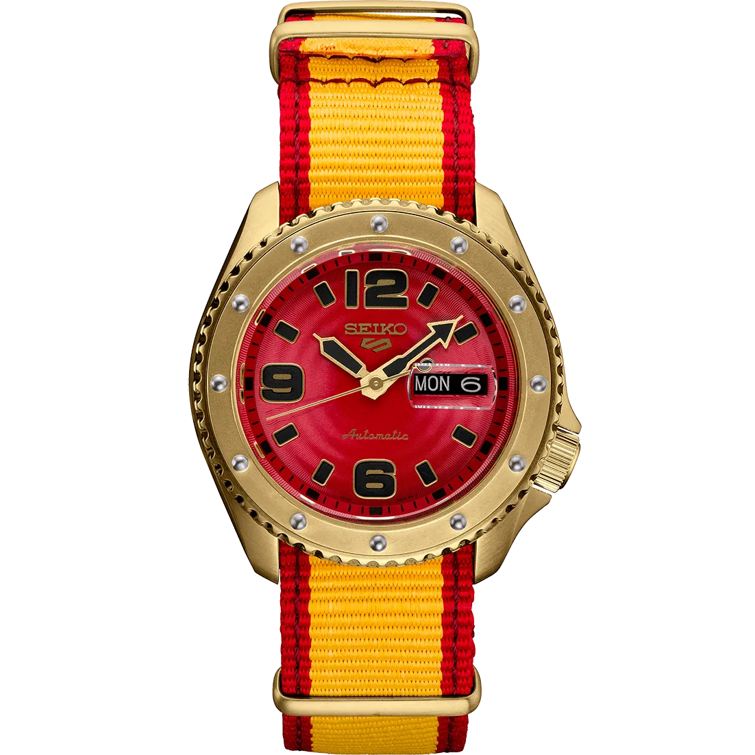 Seiko 5 Sports Street Fighter V Limited Edition Zangief Men's Watch SRPF24