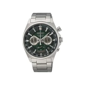 Seiko Neo Sports SSB405P Chronograph Men's Watch | Stainless Steel Band