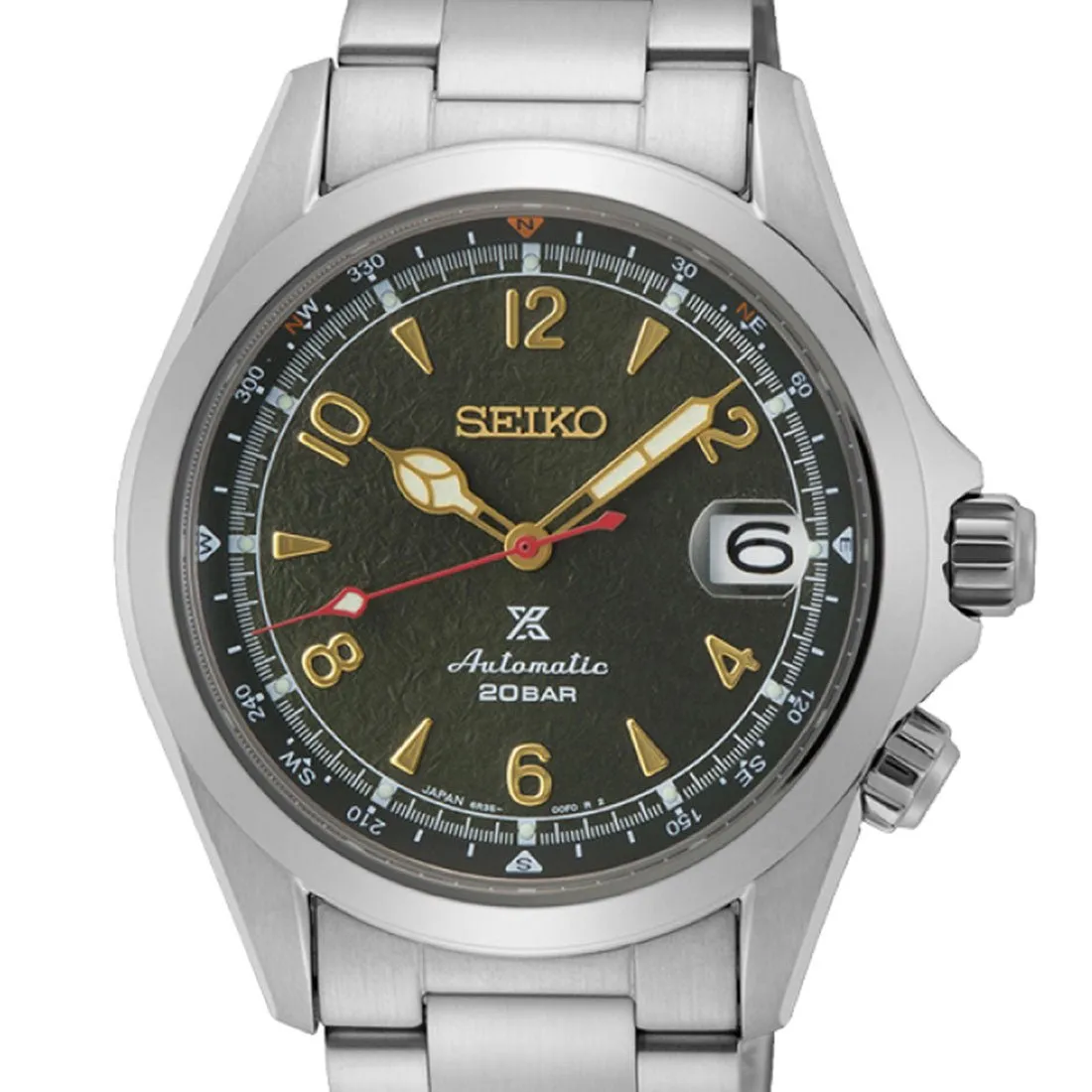 Seiko Prospex Green Alpinist Thailand Seub Nakhasathien SPB341J1 SPB341 SPB341J Limited Edition Watch