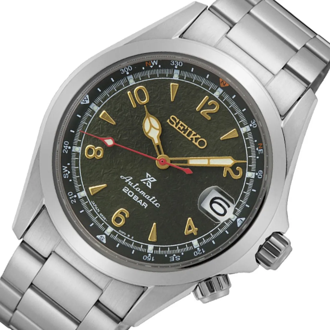 Seiko Prospex Green Alpinist Thailand Seub Nakhasathien SPB341J1 SPB341 SPB341J Limited Edition Watch