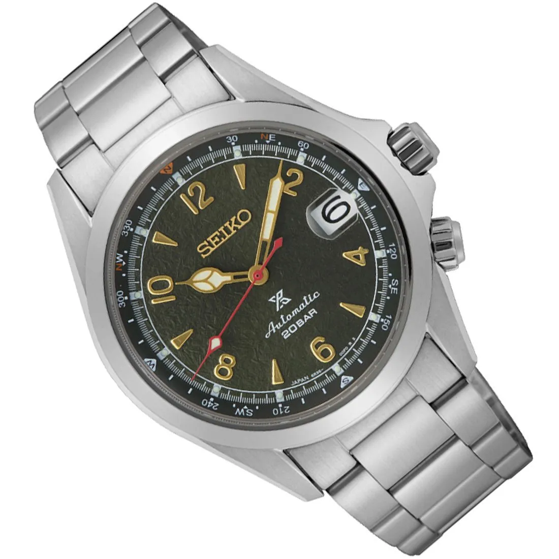 Seiko Prospex Green Alpinist Thailand Seub Nakhasathien SPB341J1 SPB341 SPB341J Limited Edition Watch