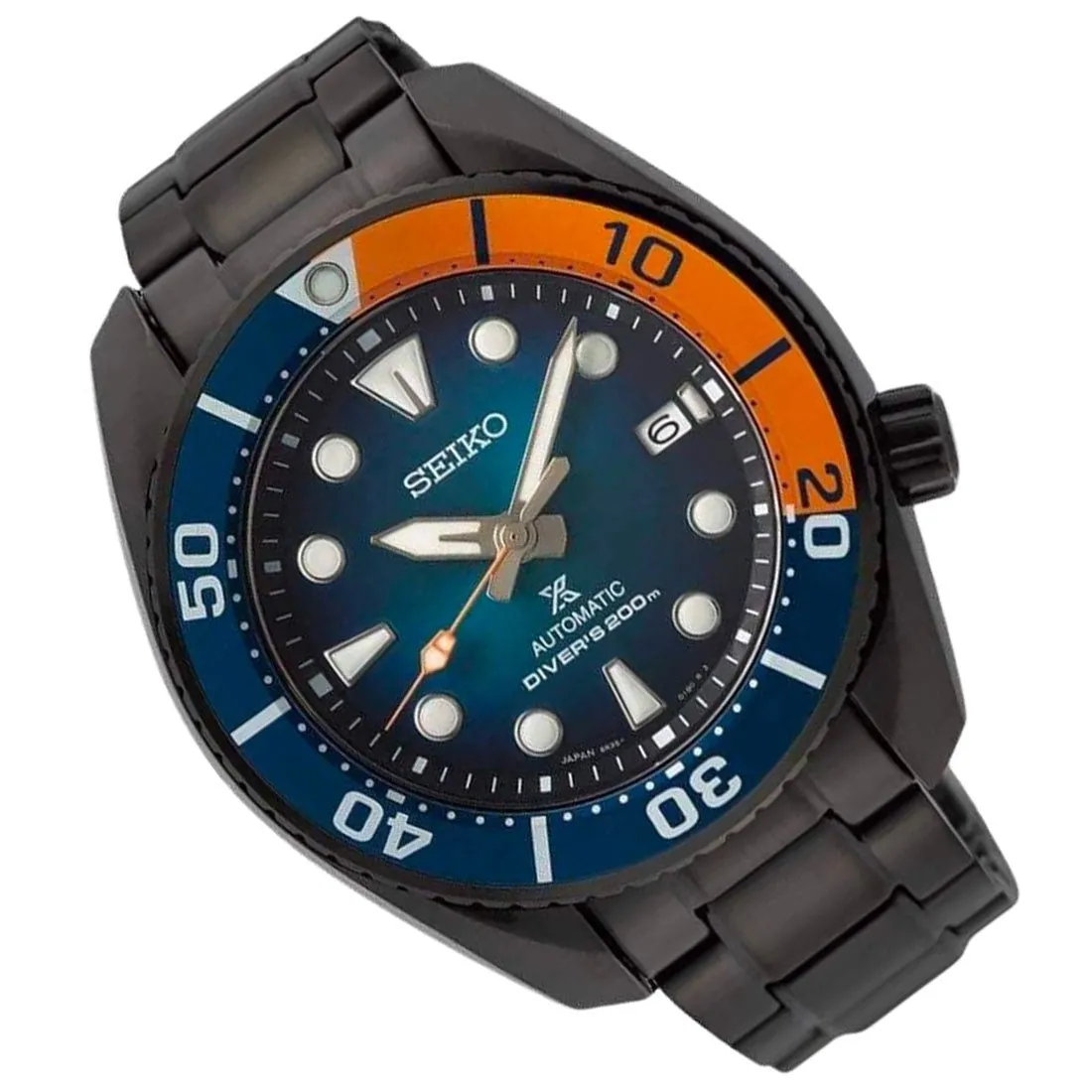 Seiko Prospex Taiwan Sumo SPB343J1 SPB343 SPB343J Black Diving LE Watch