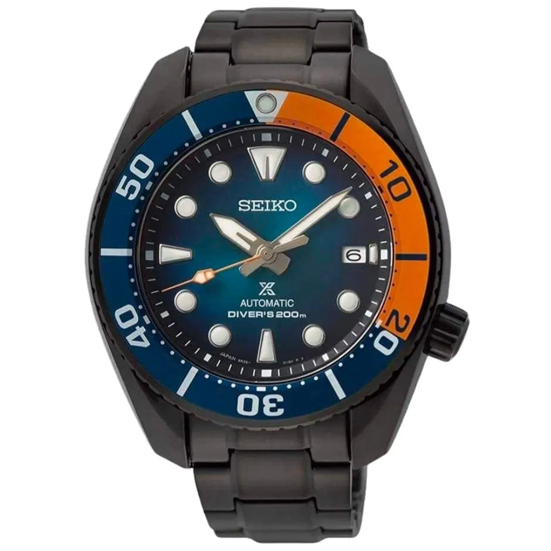 Seiko Prospex Taiwan Sumo SPB343J1 SPB343 SPB343J Black Diving LE Watch