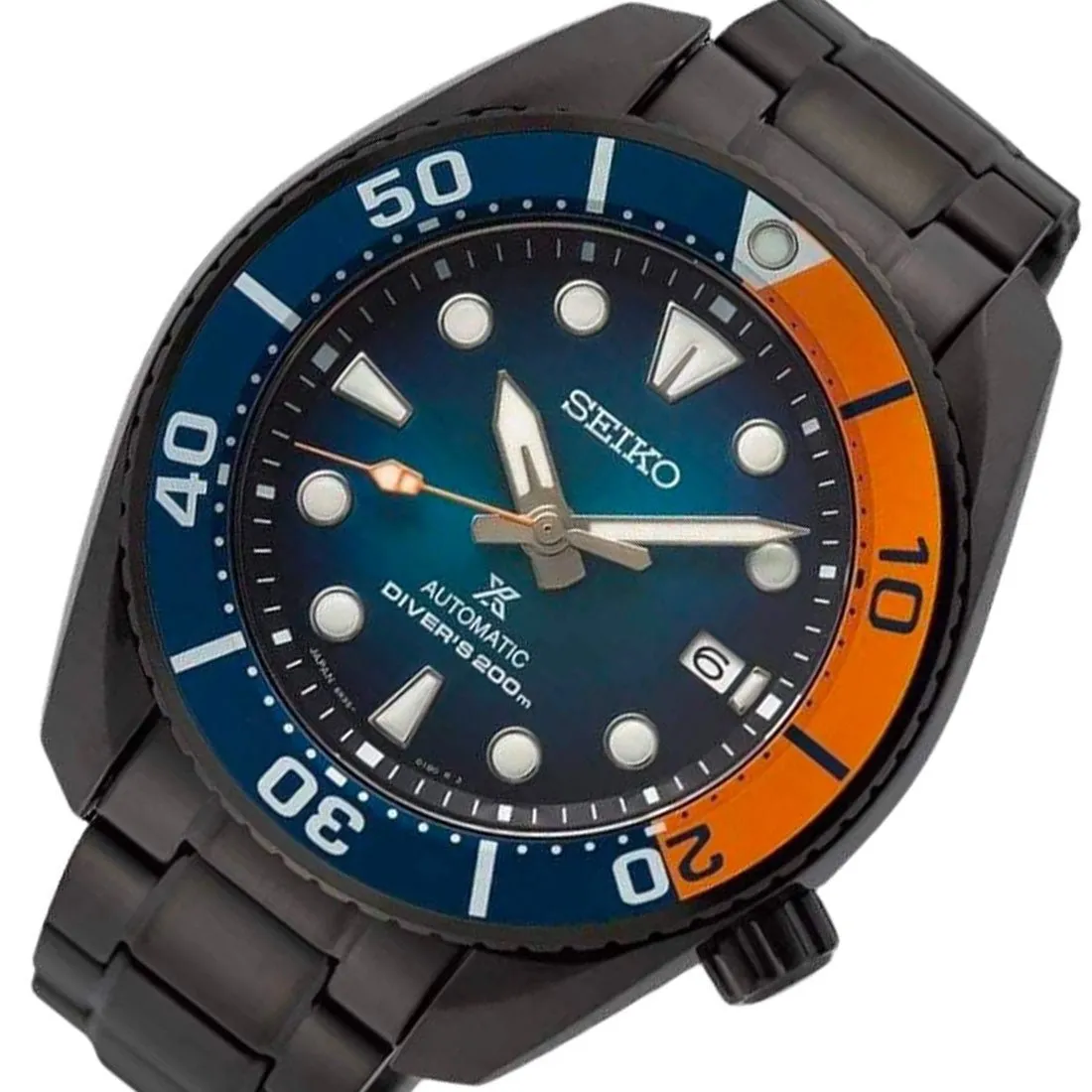 Seiko Prospex Taiwan Sumo SPB343J1 SPB343 SPB343J Black Diving LE Watch
