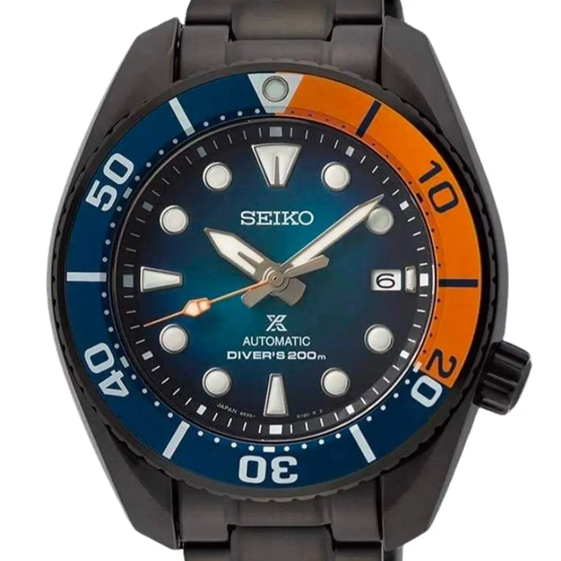 Seiko Prospex Taiwan Sumo SPB343J1 SPB343 SPB343J Black Diving LE Watch