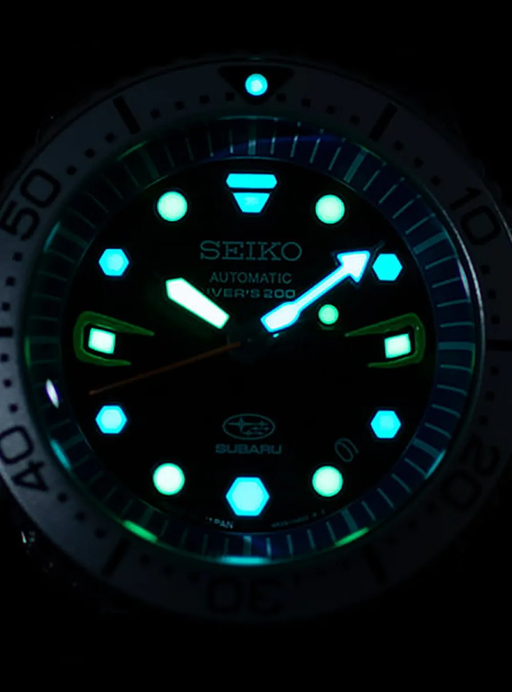 SEIKO × SUBARU AUTOMATIC DIVER'S 200MM MADE IN JAPAN LIMITED EDITION