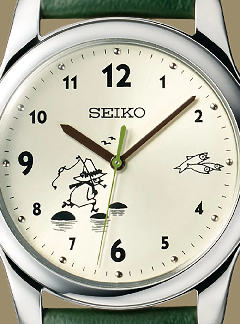 SEIKO x MOOMIN COLLABORATION WATCH SNUFKIN LIMITED EDITION MADE IN JAPAN JDM