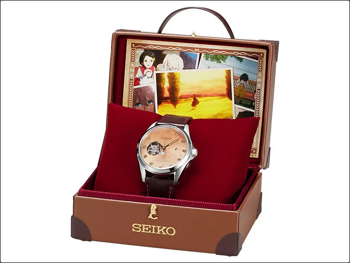 Seiko X Violet Evergarden Collaboration Mechanical Automatic Limited Edition Watch "Story 10" - PREORDER