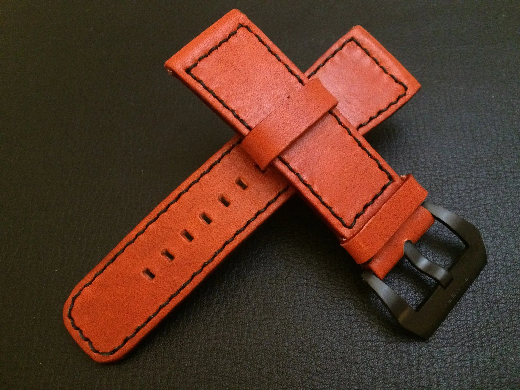 SevenFriday watch band, SevenFriday watch strap, 28mm Watch Strap, Orange Watch Strap Replacement