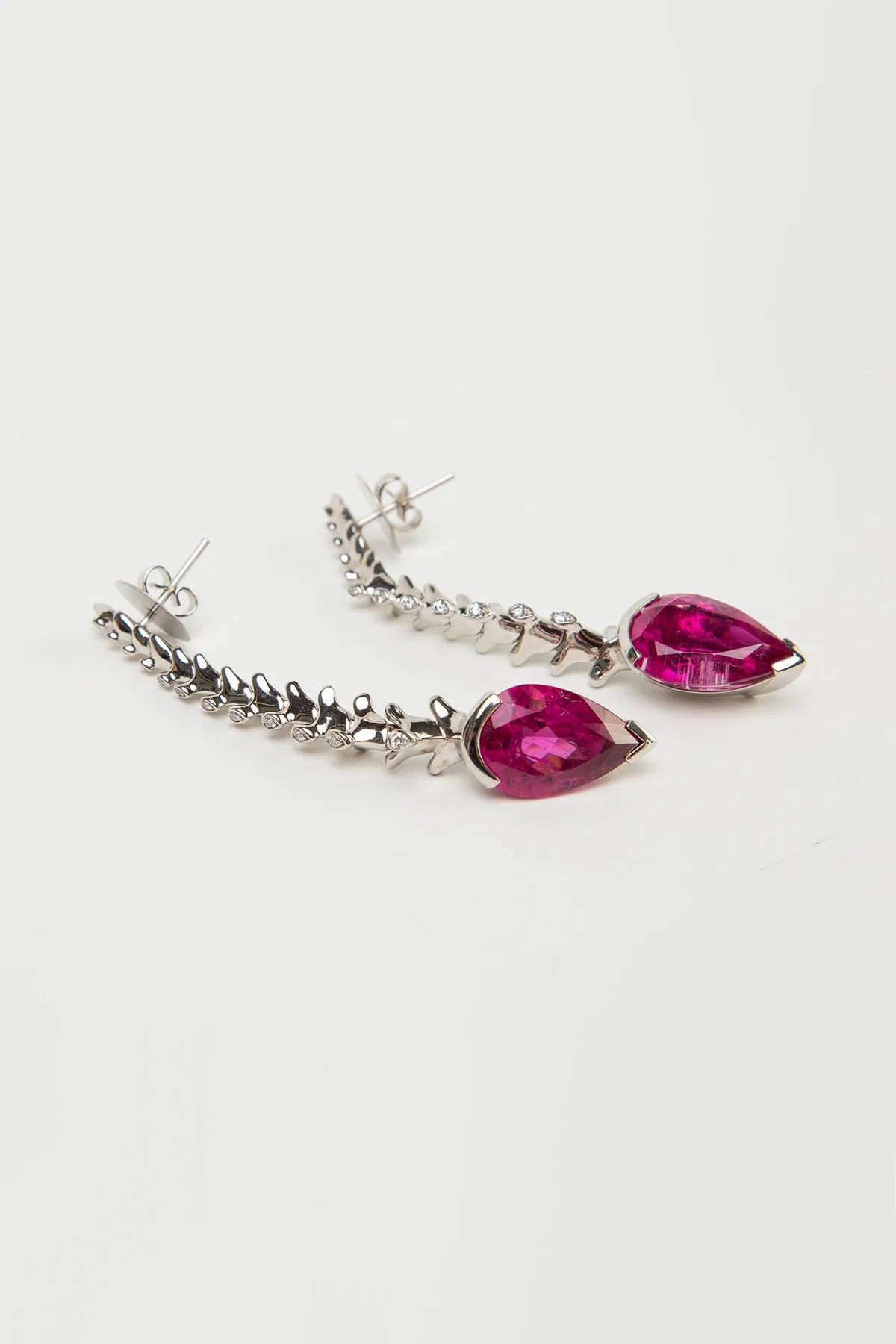 SHAUN LEANE | RUBELITE DROP EARRINGS