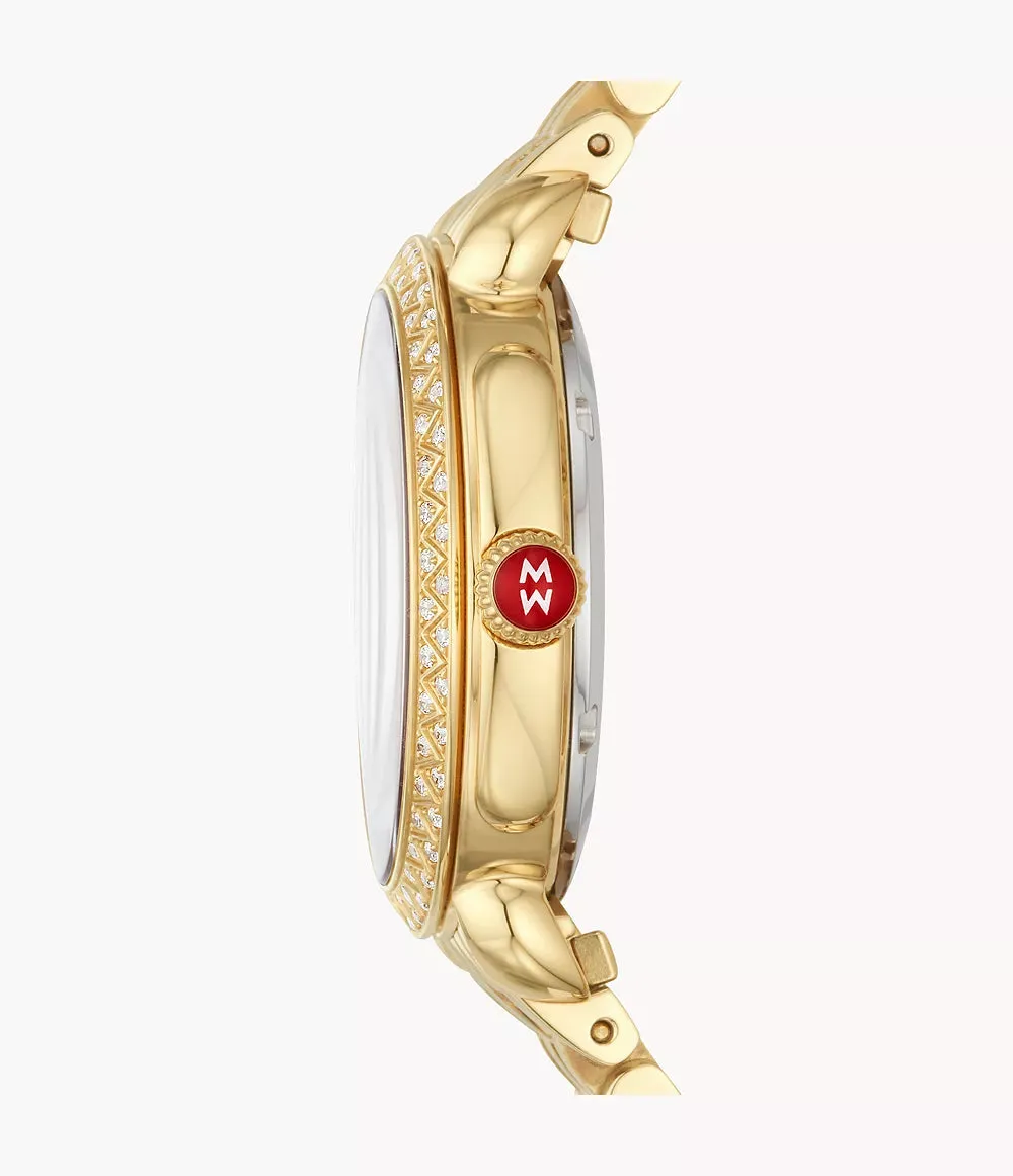 Sidney Classic 18K Gold Diamond Watch