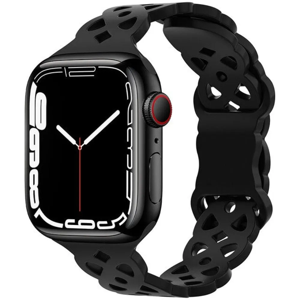 Silicone Designer Bracelet Strap for Apple Watch