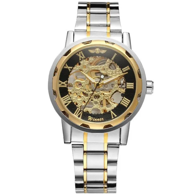 Skeleton Mechanical Watches Men