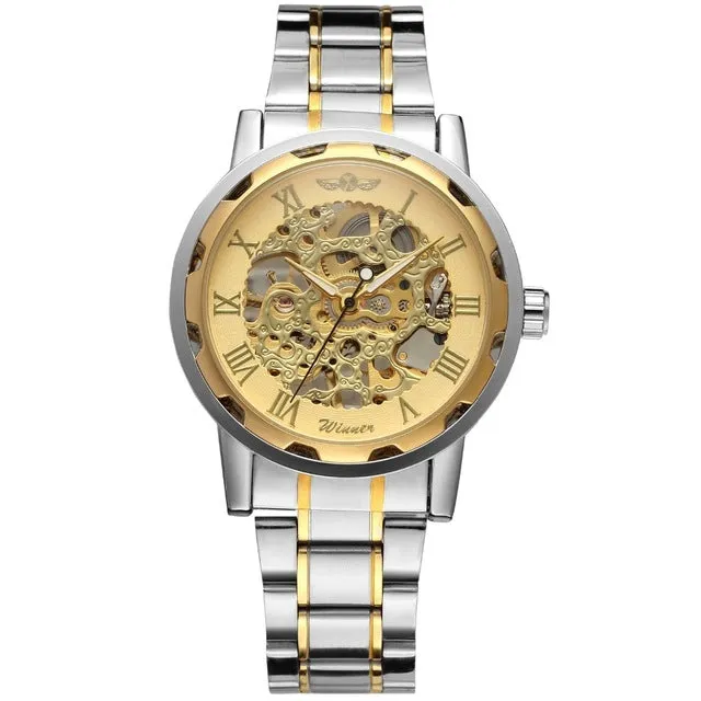 Skeleton Mechanical Watches Men