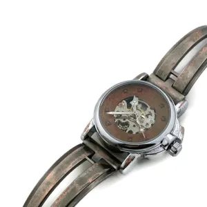 Small Automatic Mechanical Watch, Copper Dial