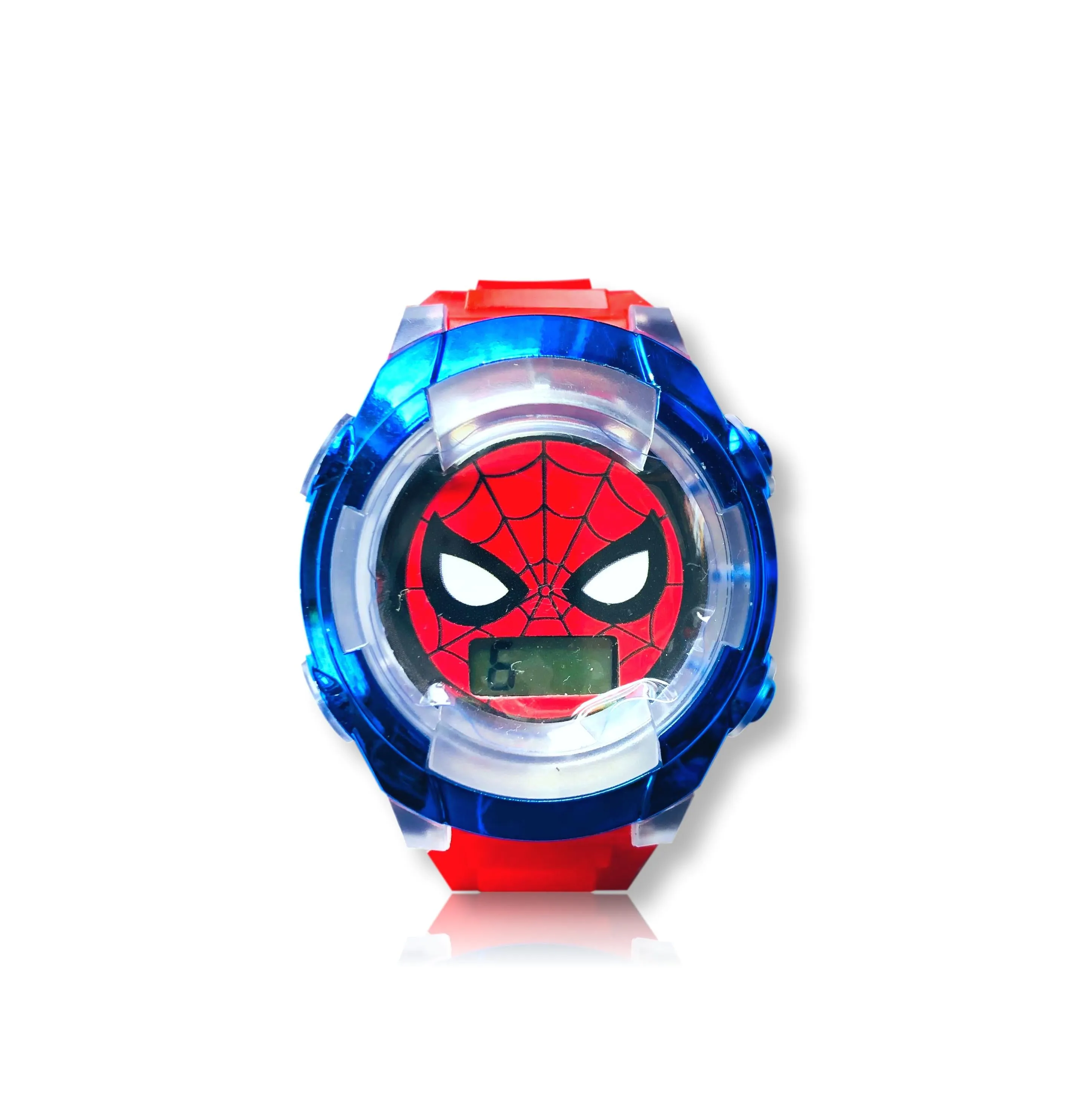 Spider-Man Digital Watch Boys Flashing LCD Kids Watch