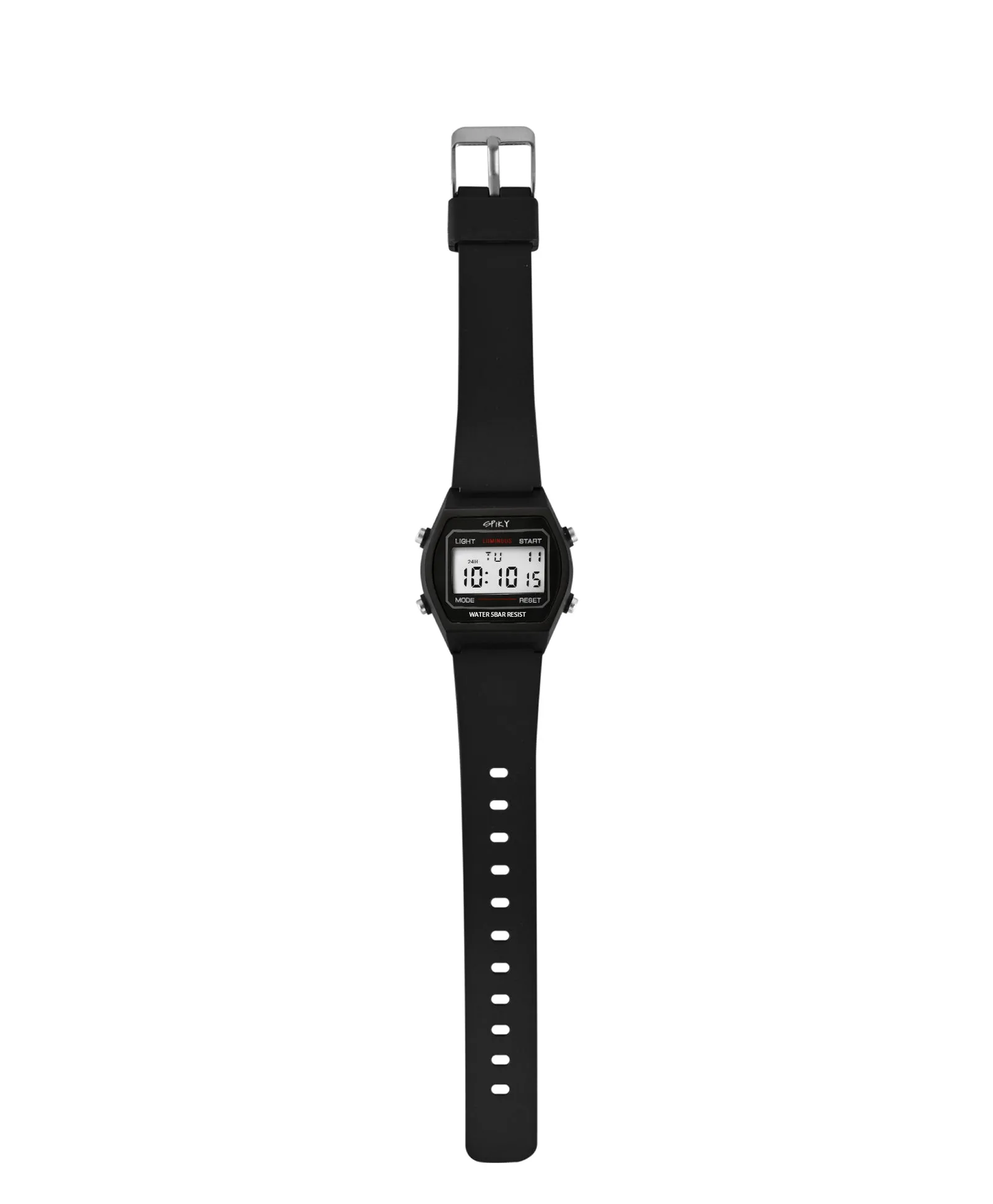 Spiky Eva25 Unique Square Multi Functional Sports Digital Watch - Blue