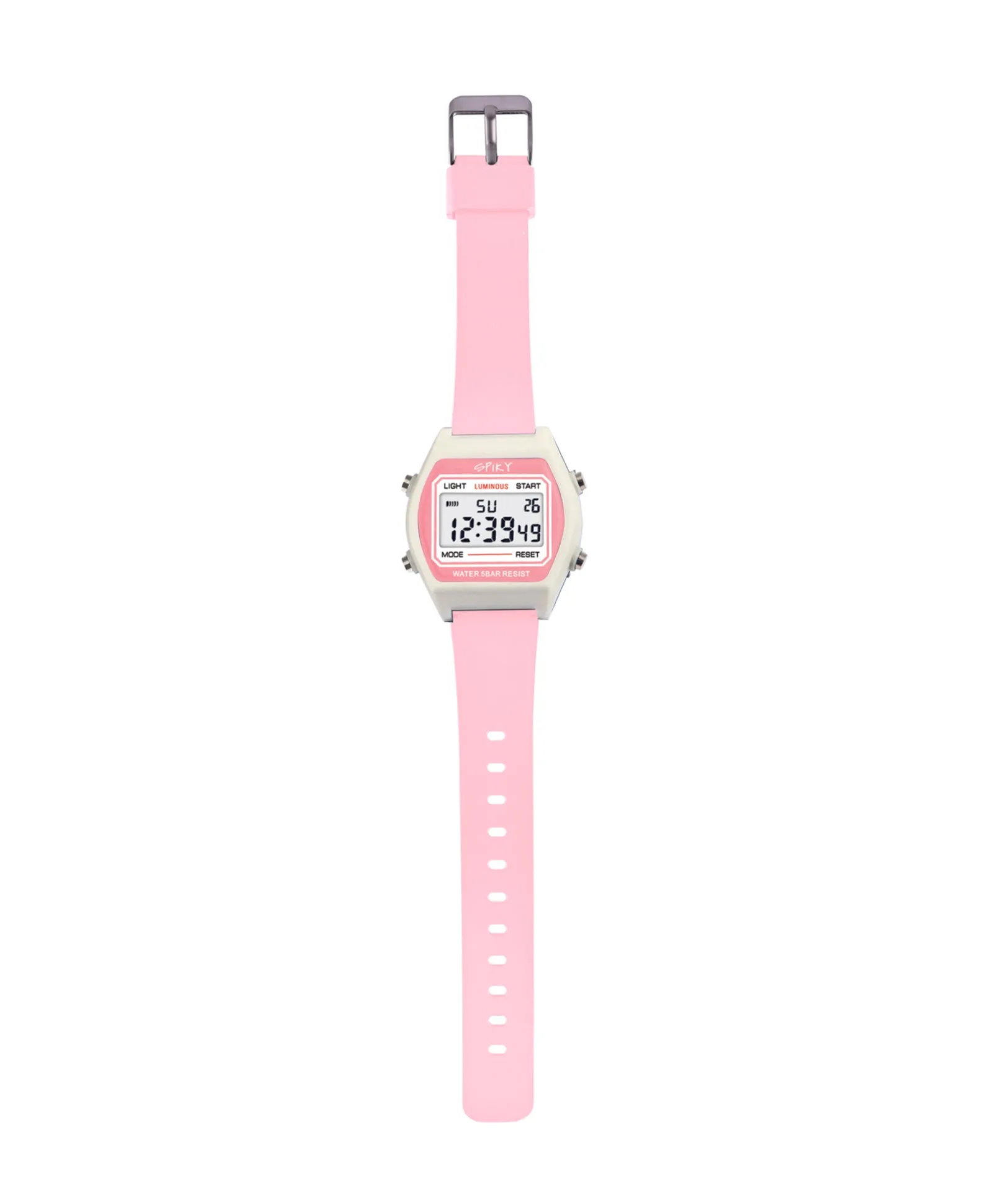 Spiky Eva25 Unique Square Multi Functional Sports Digital Watch - Blue