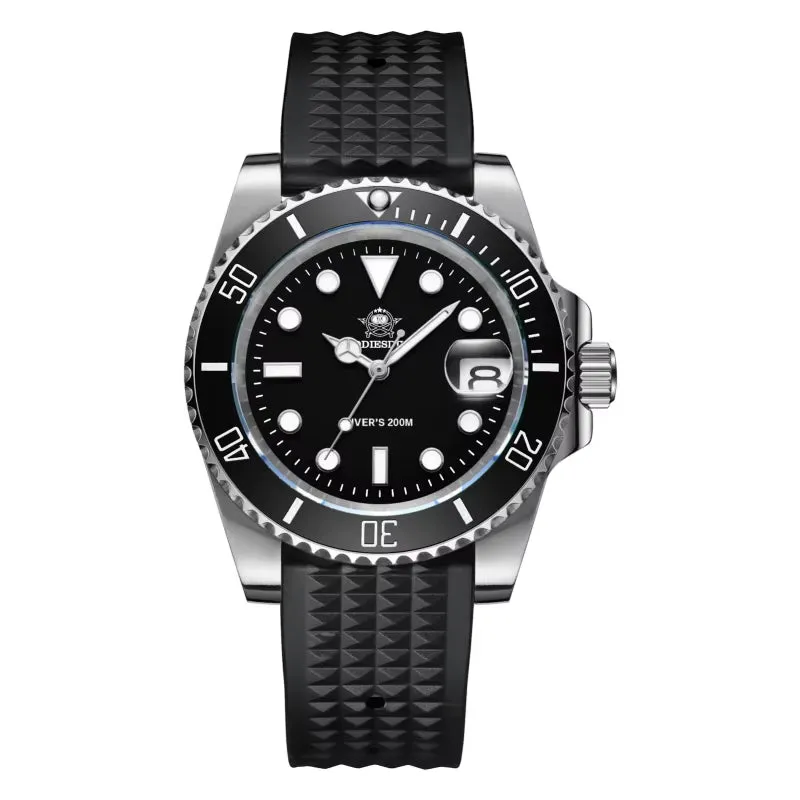 Stainless Steel Watch Men'S European and American Business Leisure Quartz Watch Waterproof Outdoor Sports Watch