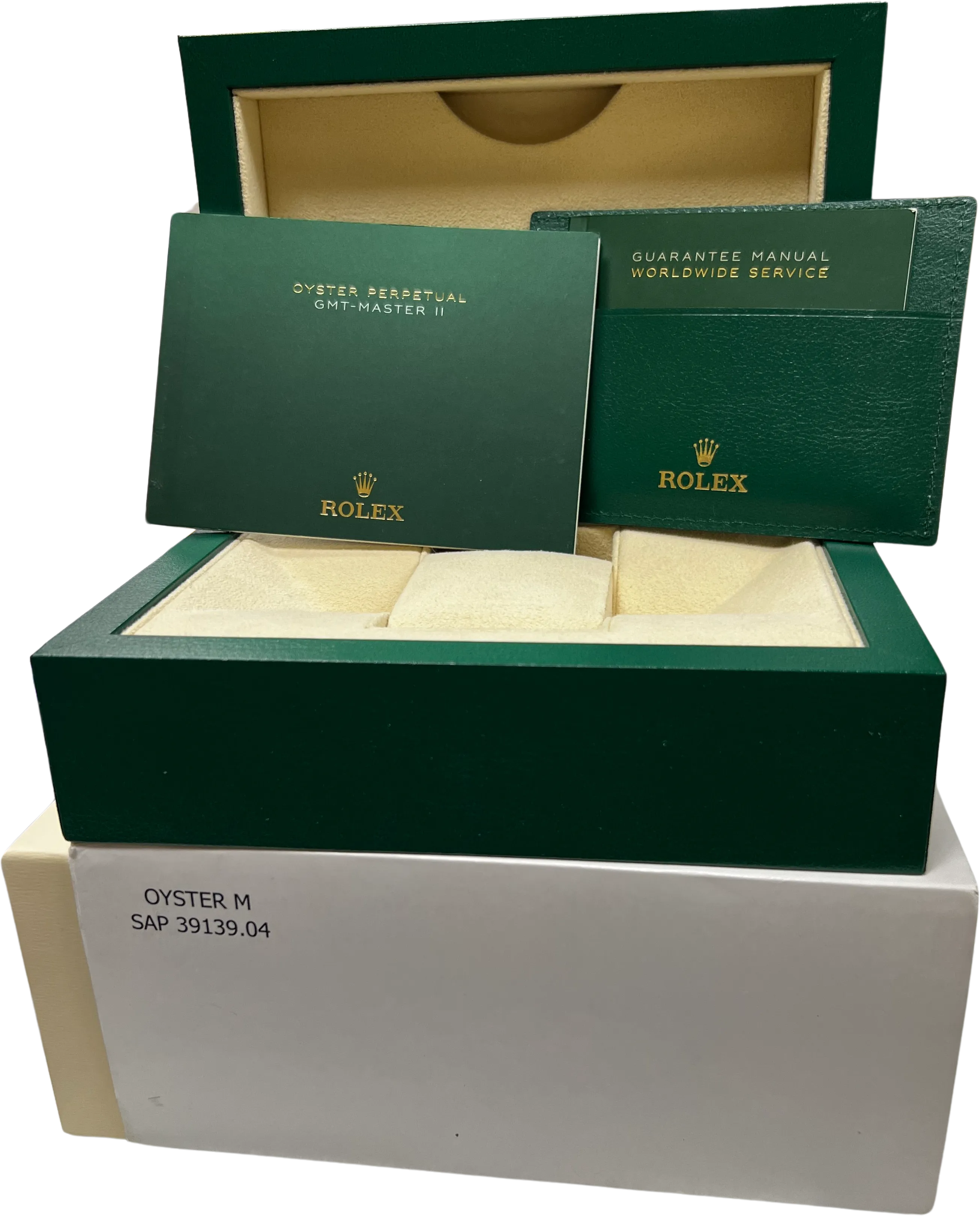 STICKERED 2019 Rolex GMT-Master II Ceramic 18K Yellow Gold 40mm 116718 LN BOX