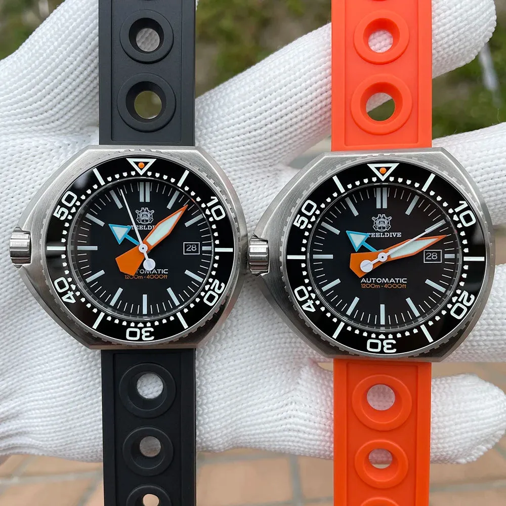 STORE SD1985 Big Automatic Mechanical Wristwatch Ceramic Bezel NH35 Movement Super Luminous 1200M Waterproof Watch