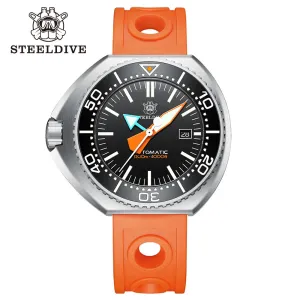 STORE SD1985 Big Automatic Mechanical Wristwatch Ceramic Bezel NH35 Movement Super Luminous 1200M Waterproof Watch