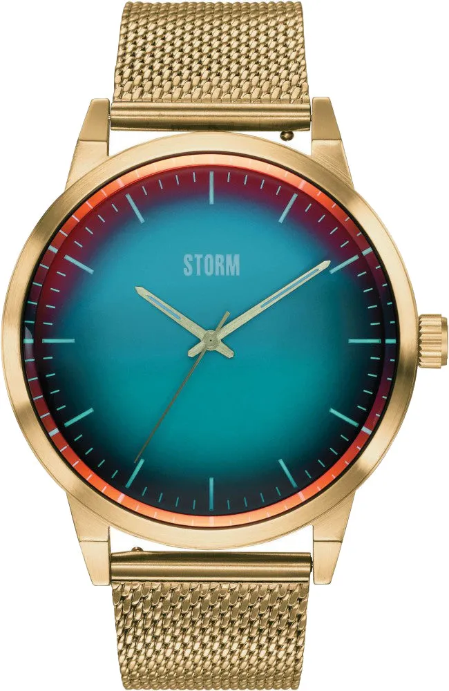 Storm Watch Styro Gold Turquoise