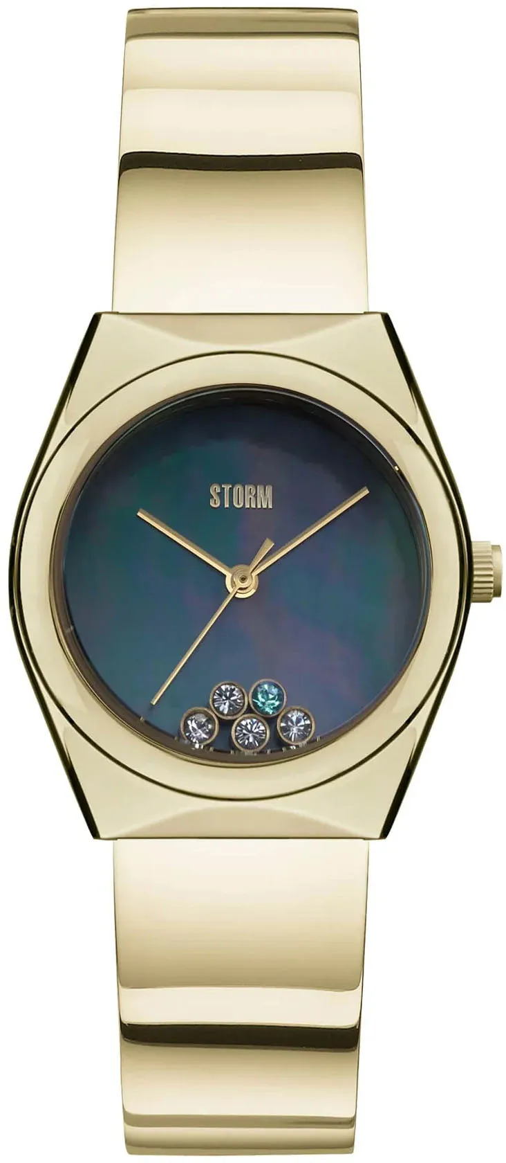 Storm Zinara Gold Black Watch