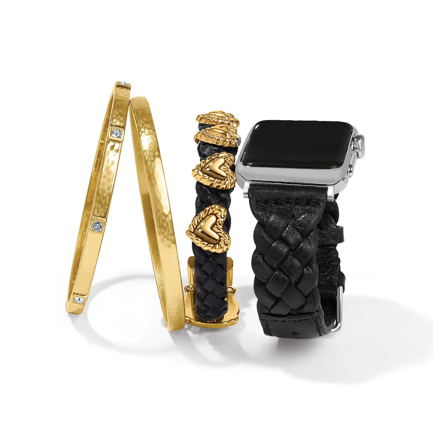 Sutton Braided Leather Watch Band - W2042A