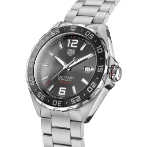 TAG Heuer Anthracite Dial and Steel 43mm Formula 1 Watch