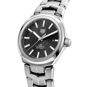TAG Heuer Black Dial 41mm Link Watch