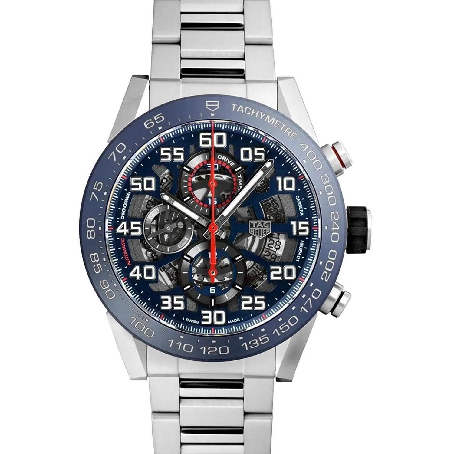 TAG HEUER CARRERA AUTOMATIC CHRONOGRAPH RED BULL RACING SPECIAL EDITION MEN WATCH CAR2A1K.BA0703