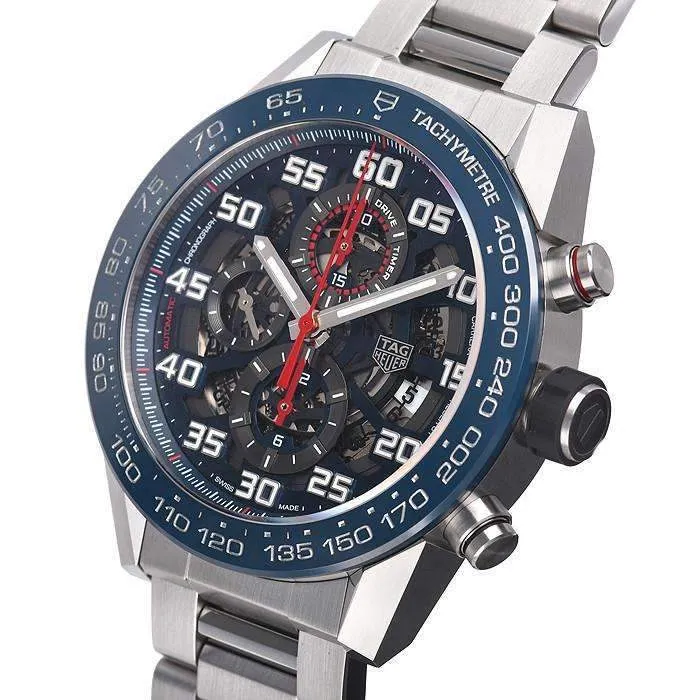 TAG HEUER CARRERA AUTOMATIC CHRONOGRAPH RED BULL RACING SPECIAL EDITION MEN WATCH CAR2A1K.BA0703