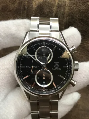 TAG Heuer Carrera CAR2110 Black Dial Automatic Men's Watch