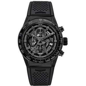 TAG HEUER CARRERA MATTE BLACK CERAMIC MEN WATCH CAR2A91.FT6071