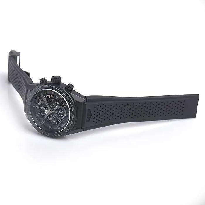 TAG HEUER CARRERA MATTE BLACK CERAMIC MEN WATCH CAR2A91.FT6071