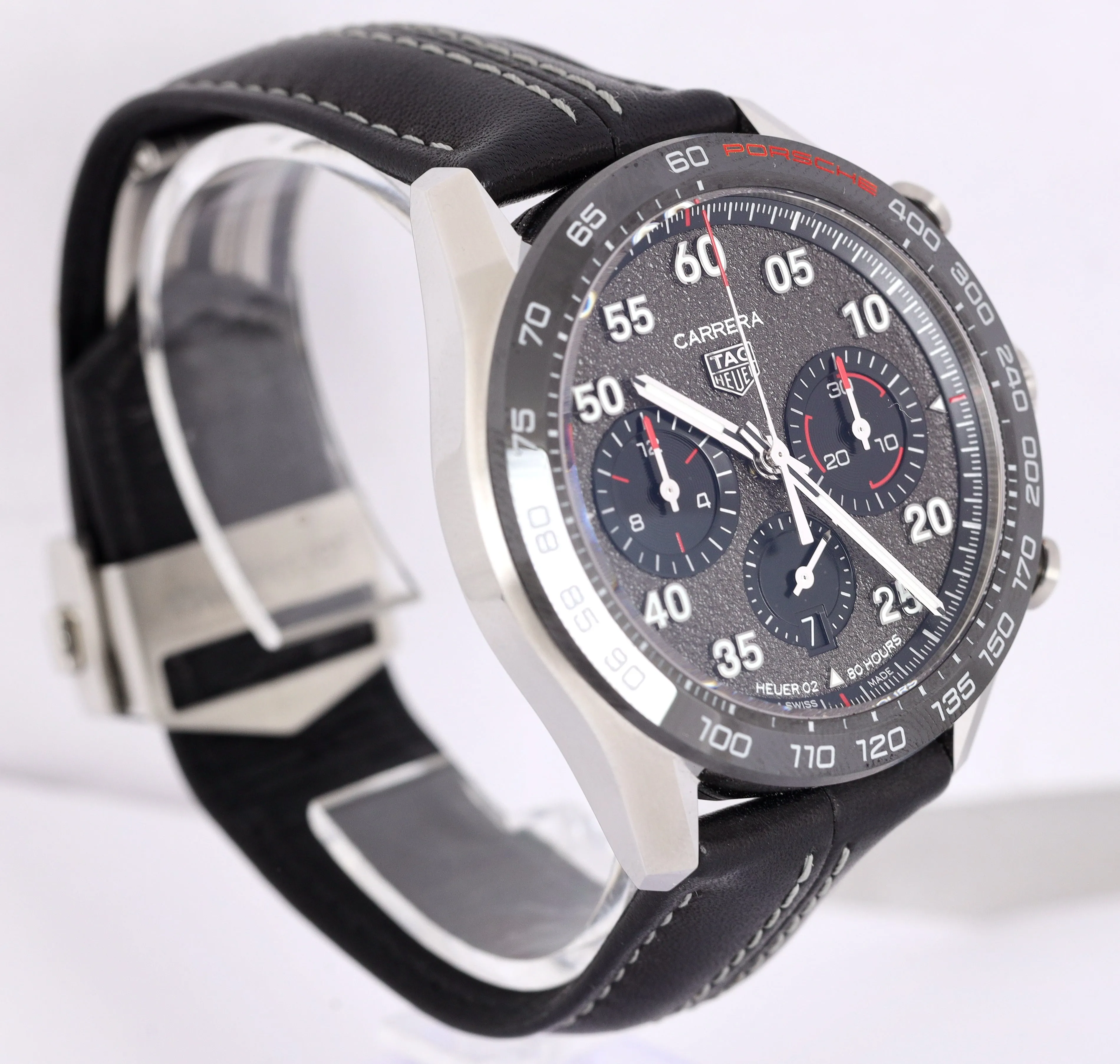 TAG Heuer Carrera Porsche Edition CBN2A1F Chronograph 44mm Automatic Watch