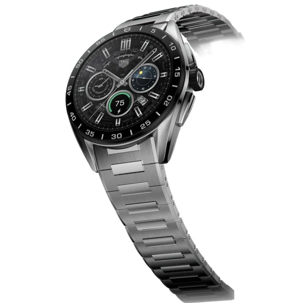 TAG Heuer Connected Calibre E4 with a Steel Bracelet, 45mm