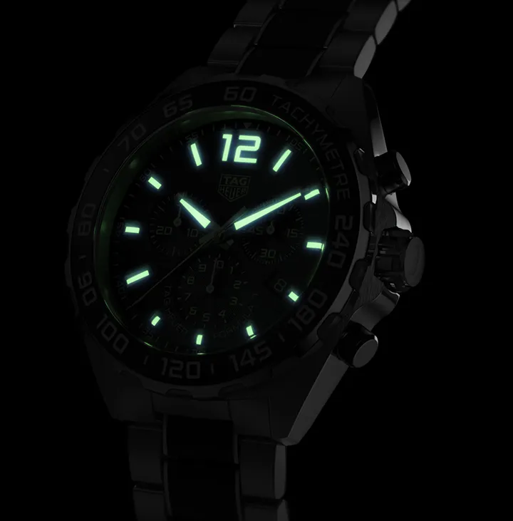 TAG Heuer Formula 1 Chronograph Watch with Gray Dial